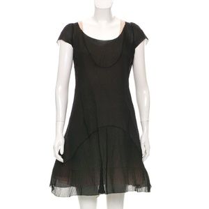 MARC JACOBS Layered Silk Plissé Dress